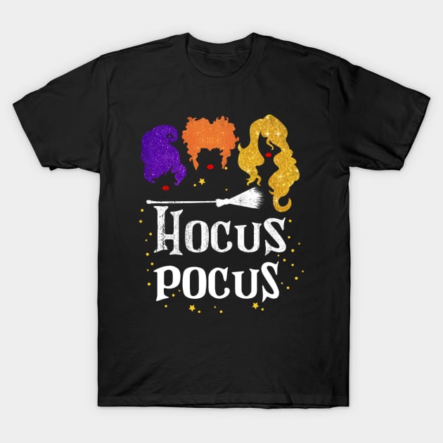 Sanderson Sisters Tour Funny Halloween Witches Movie T-Shirt by gallaugherus